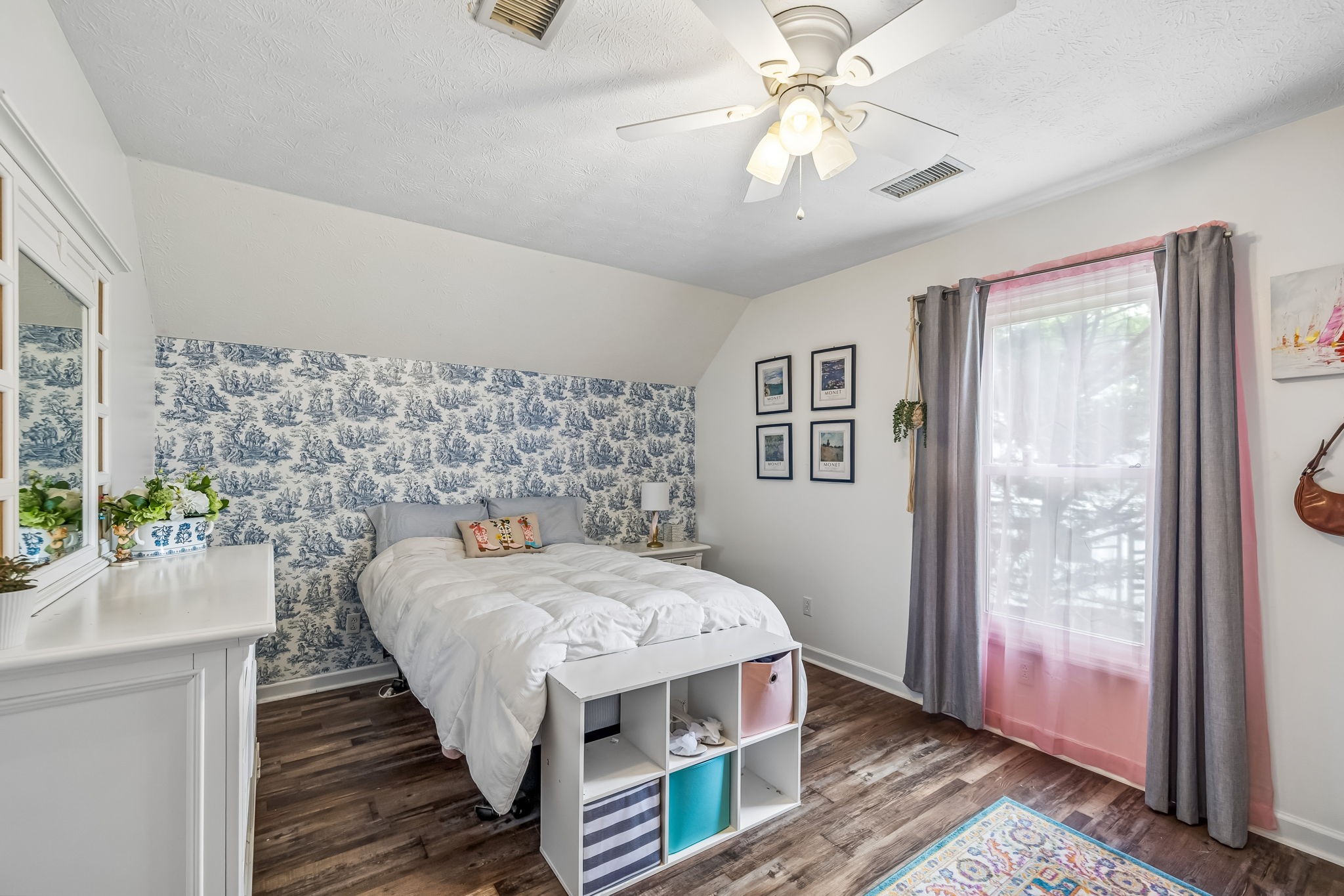 3516 Laurel Court Murfreesboro, TN 37129 - Photo 34 of 65 a bedroom with a bed and a chandelier