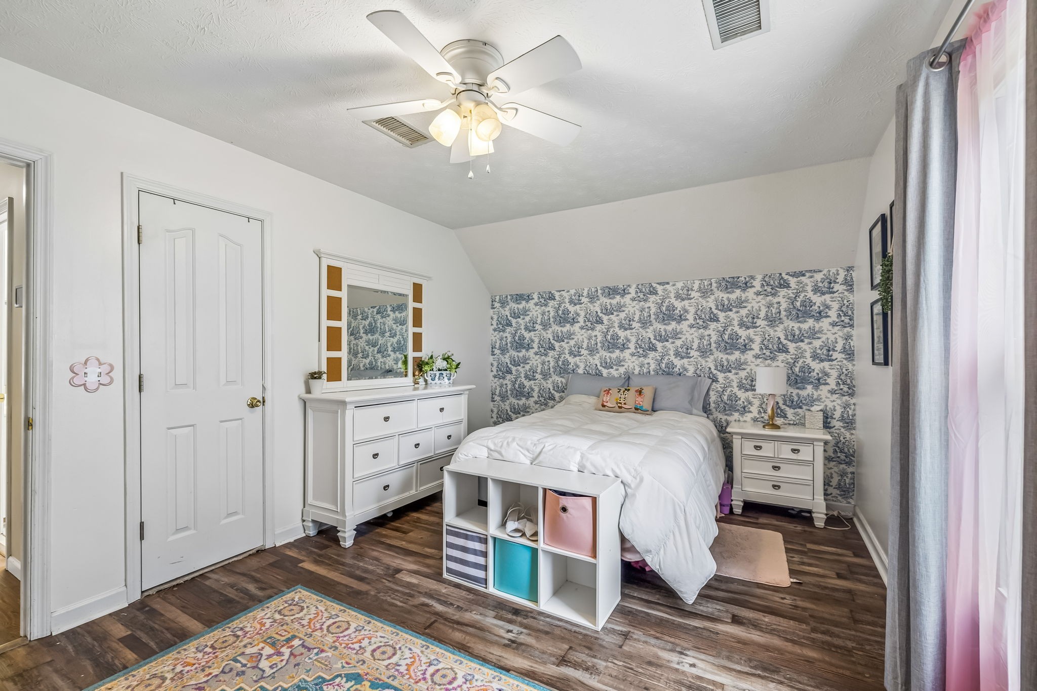 3516 Laurel Court Murfreesboro, TN 37129 - Photo 35 of 65 a bedroom with a bed and a chandelier