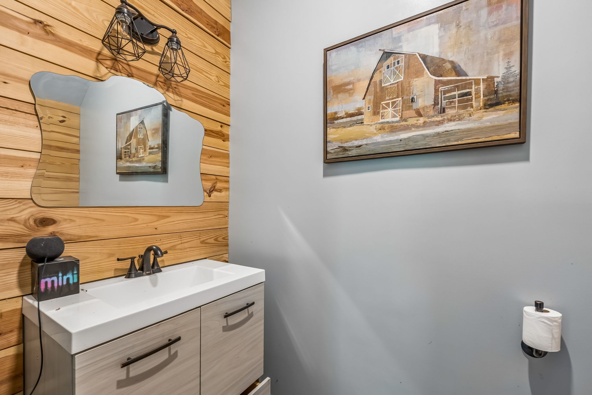 3516 Laurel Court Murfreesboro, TN 37129 - Photo 54 of 65 a bathroom with a sink and a mirror