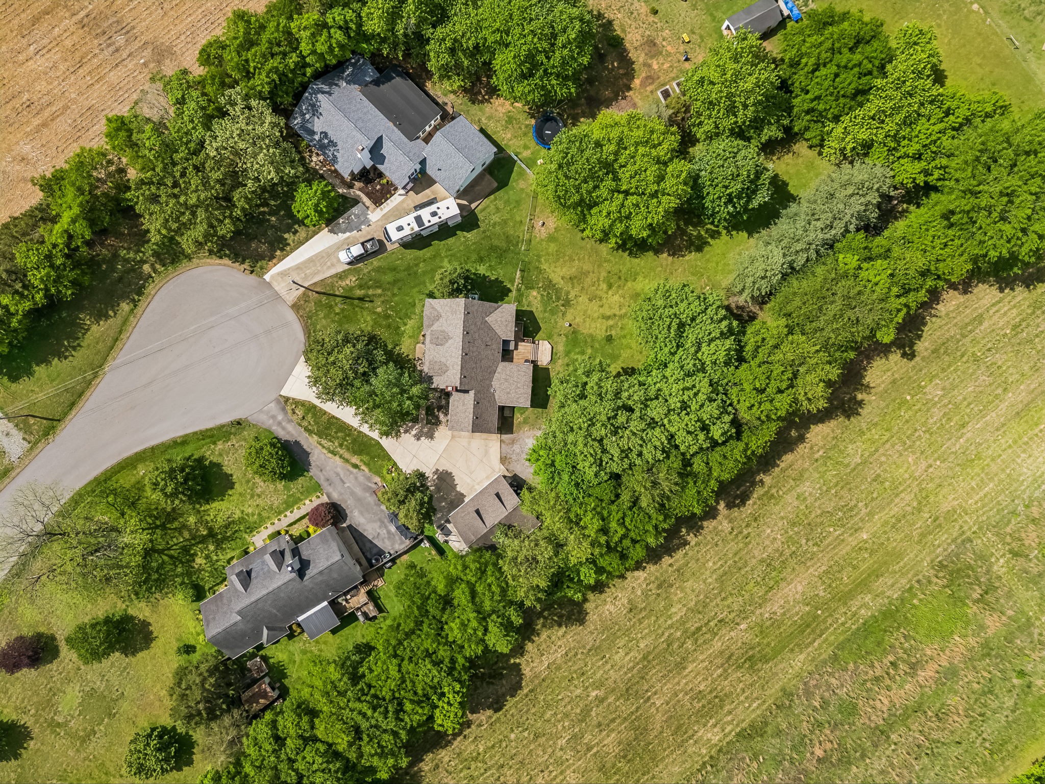 3516 Laurel Court Murfreesboro, TN 37129 - Photo 63 of 65 an aerial view of a house with a yard