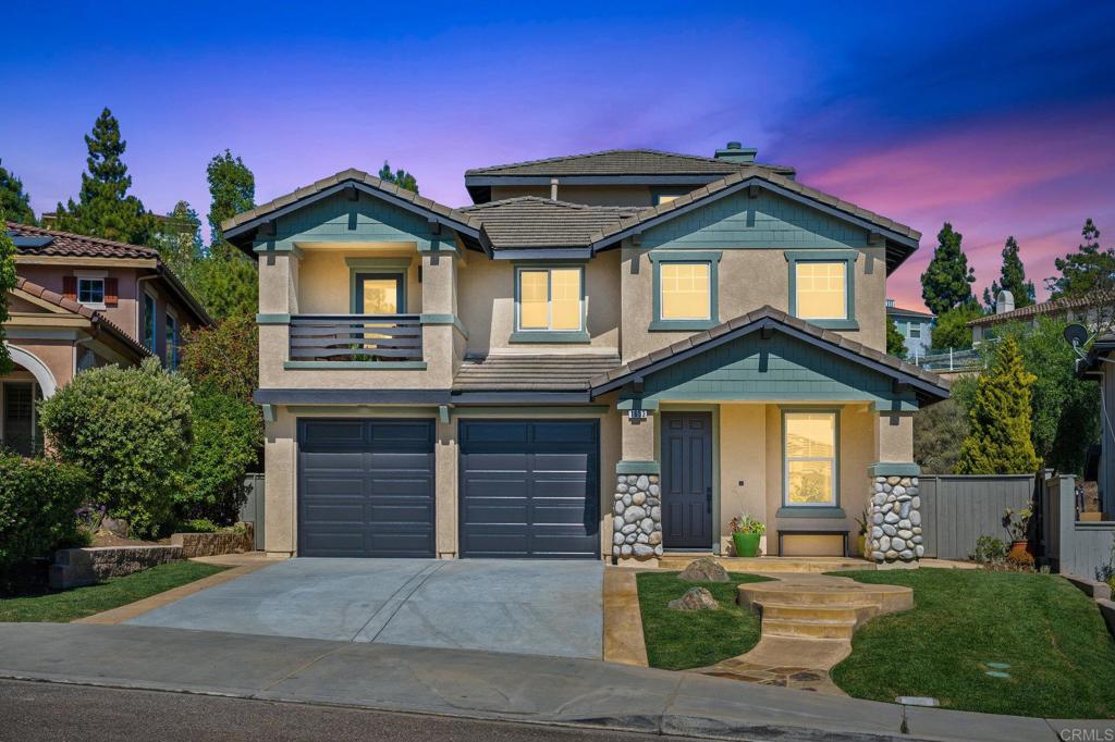 1653 Reflection Street San Marcos, CA 92078 - Photo 65 of 68 a front view of a house with yard