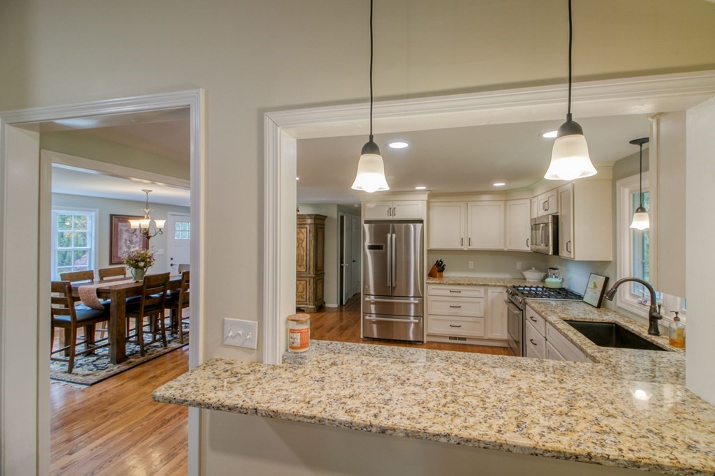 27 Thayer Road Monson, MA 01057 - Photo 12 of 39 a kitchen with refrigerator oven and a sink