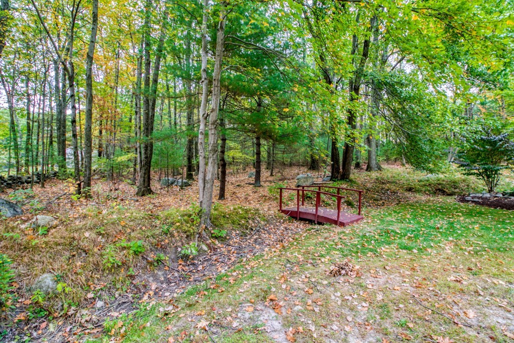 27 Thayer Road Monson, MA 01057 - Photo 35 of 39 a garden view with a sitting space