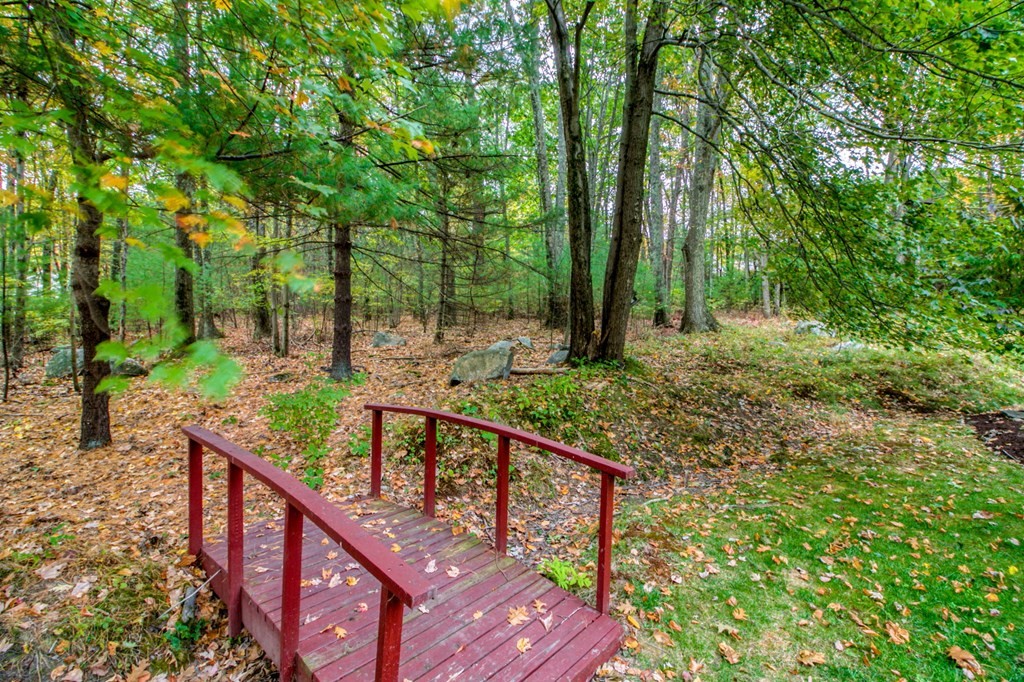 27 Thayer Road Monson, MA 01057 - Photo 36 of 39 a view of a pathway of a wooden deck