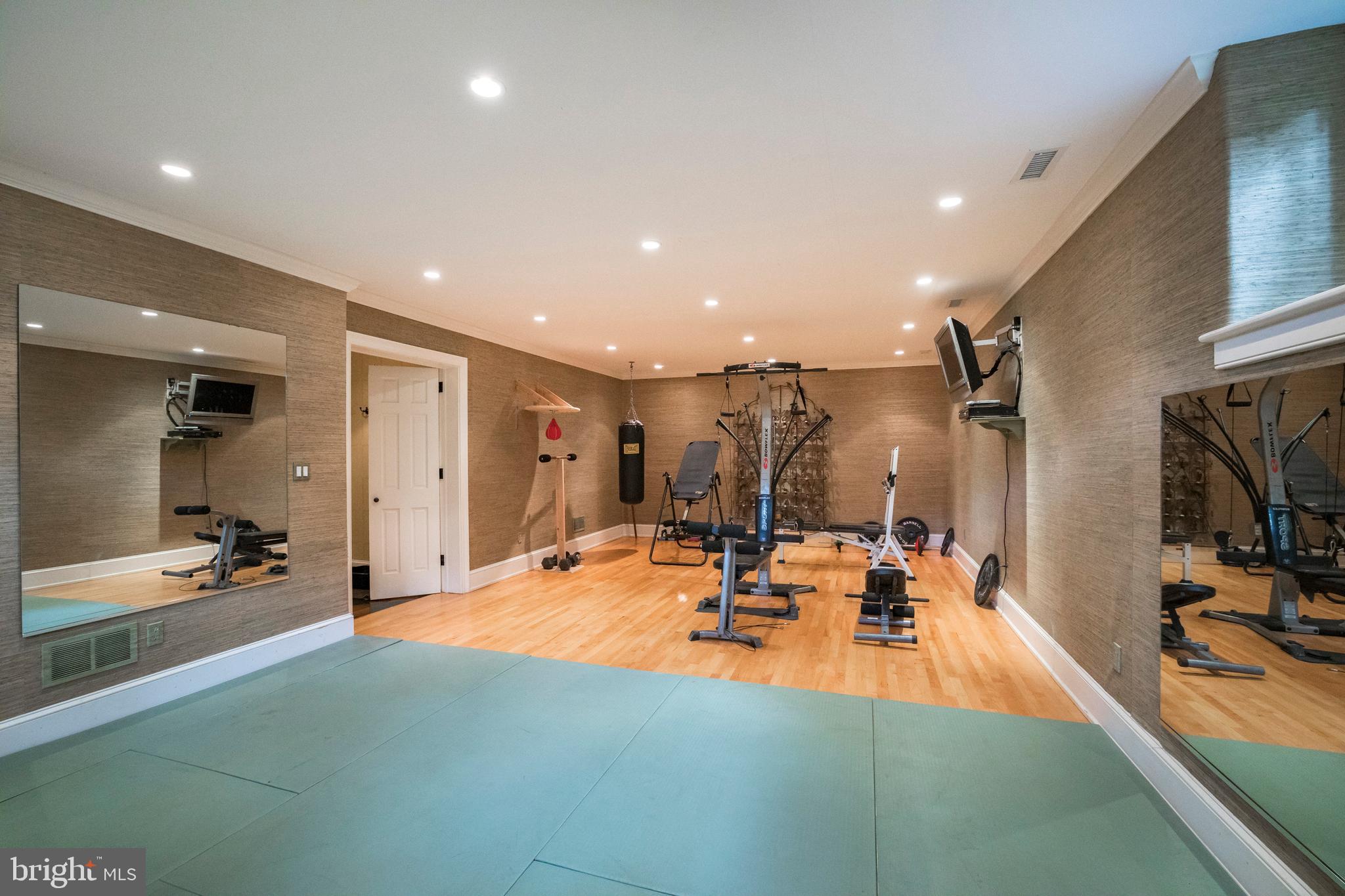 380 Upland Road Kennett Square, PA 19348 - Photo 75 of 106 a large room with gym equipment and a large window