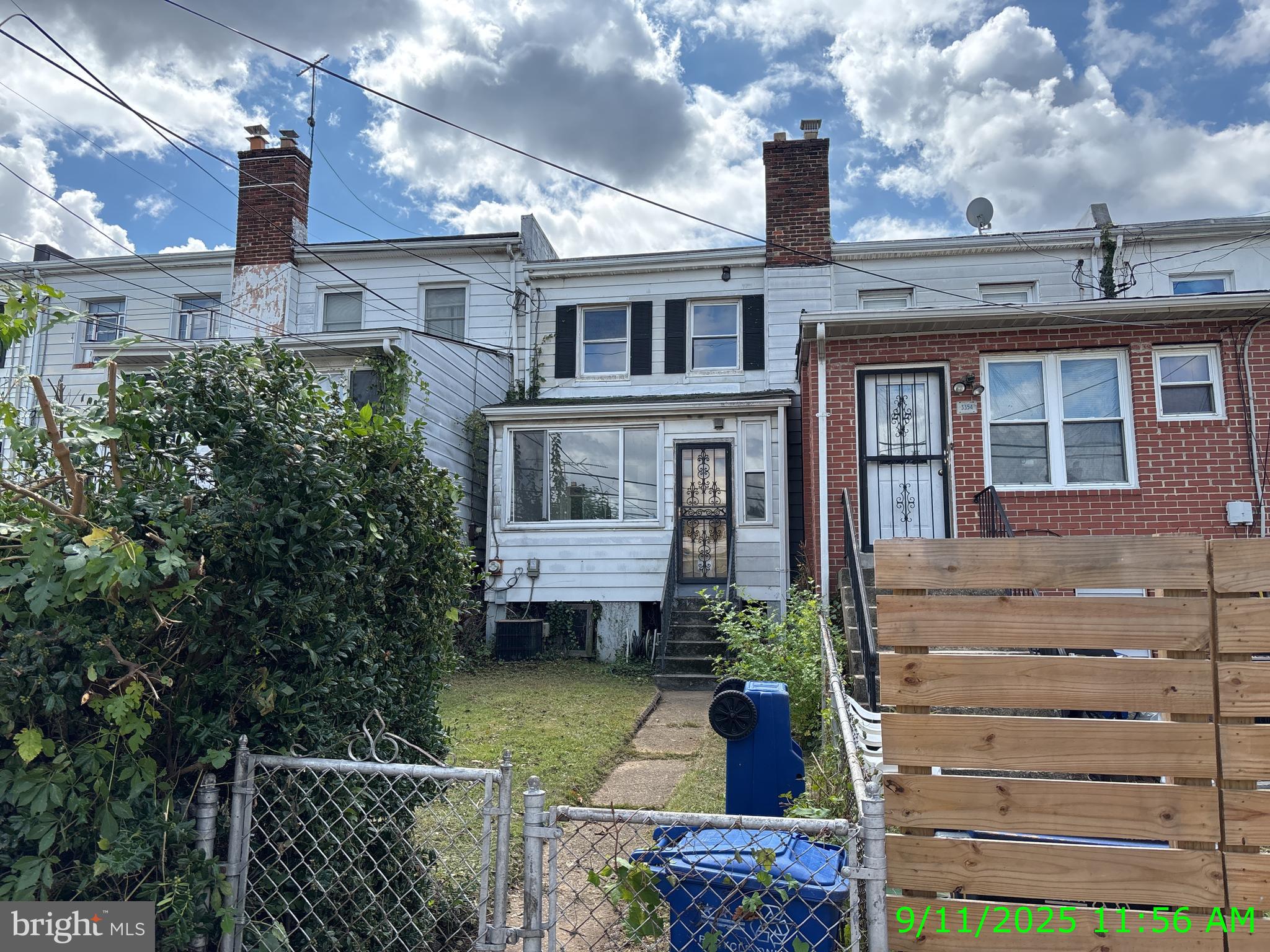 3356 Blaine Street Northeast Washington, DC 20019 - Photo 2 of 15 Rear Yard