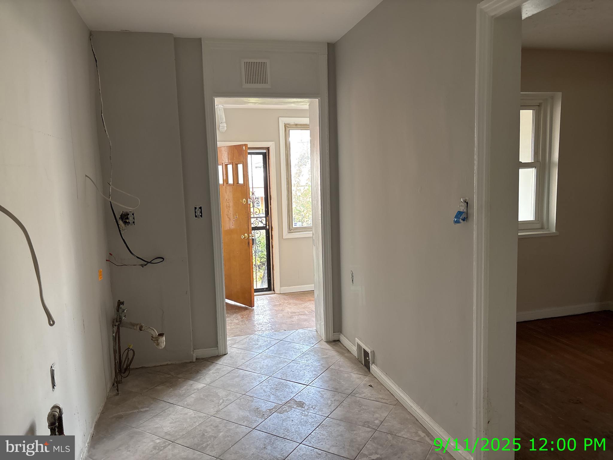3356 Blaine Street Northeast Washington, DC 20019 - Photo 5 of 15 Rough-in Kitchen