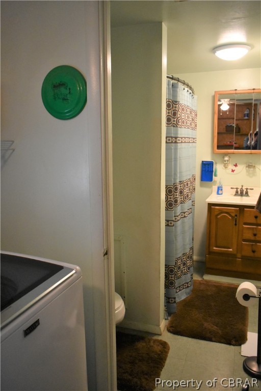 186 Aarons Bch Road Diggs, VA 23045 - Photo 23 of 40 Full bath on first floor. Adjacent to laundry room.