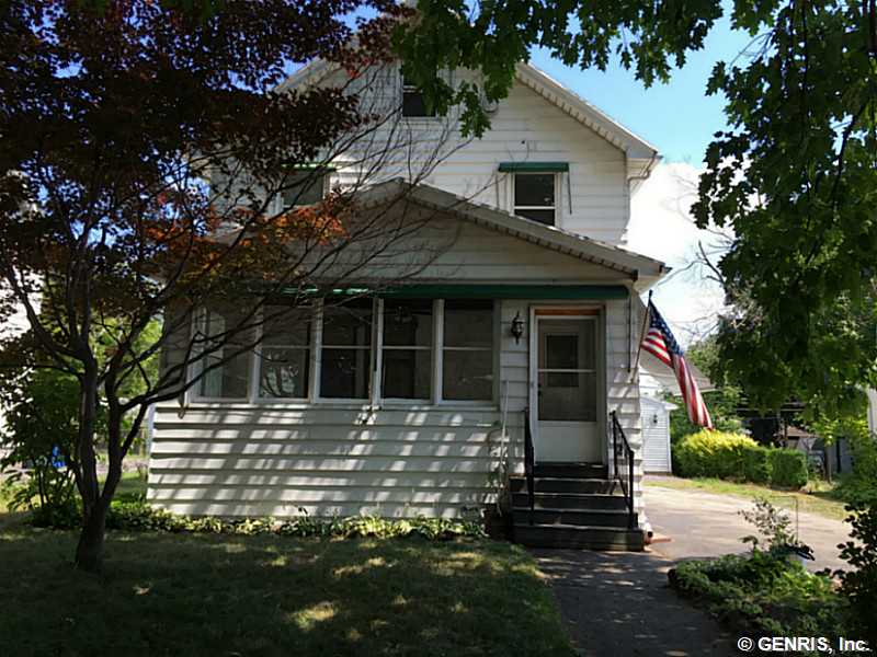 28 Walbar Street Rochester, NY 14609 - Photo 1 of 1 Exterior Front. View of house with enclosed front