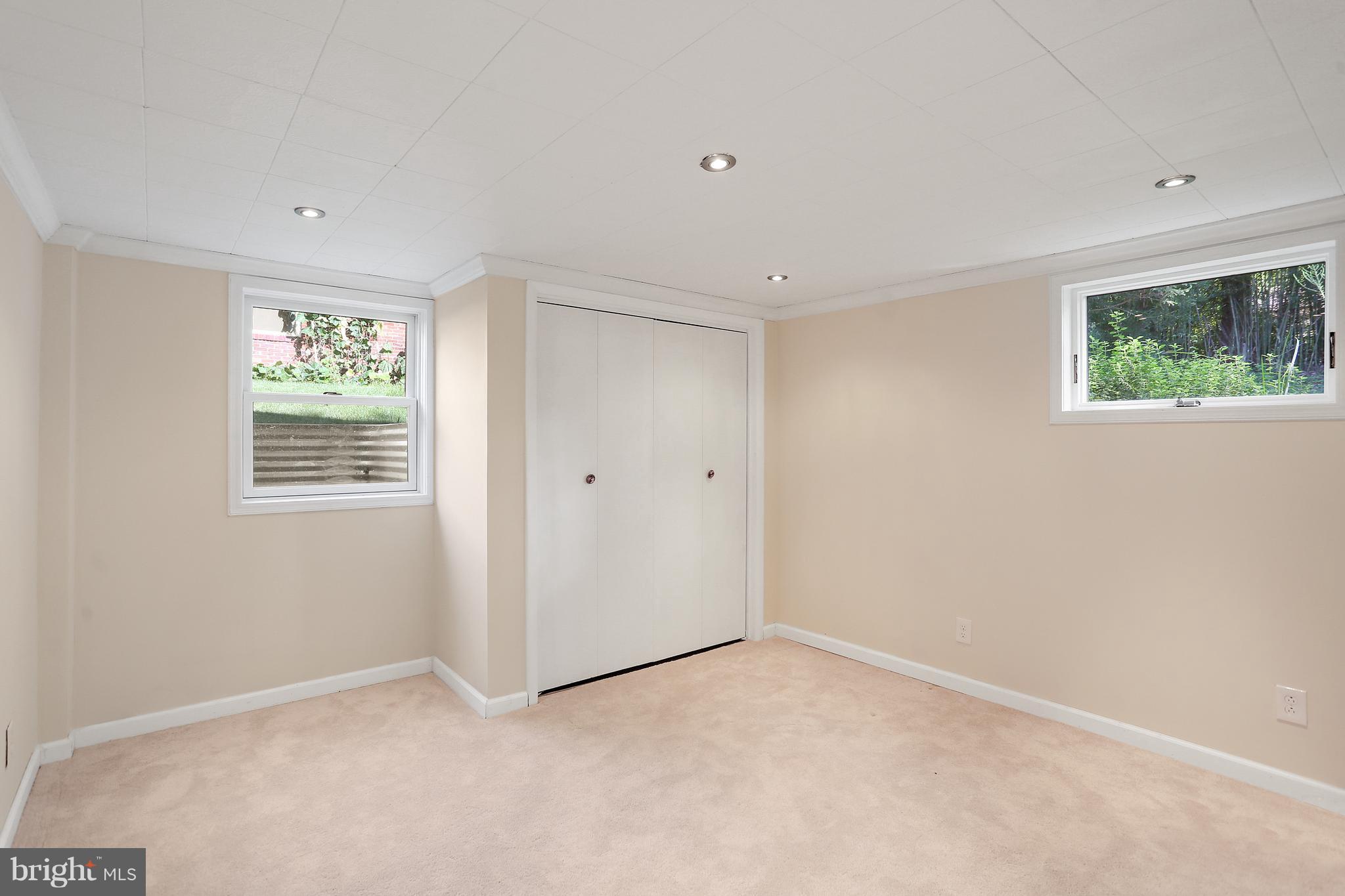 7127 Dalhouse Street Springfield, VA 22151 - Photo 21 of 30 Bedroom #4 - Lower Level w/Recessed Lighting