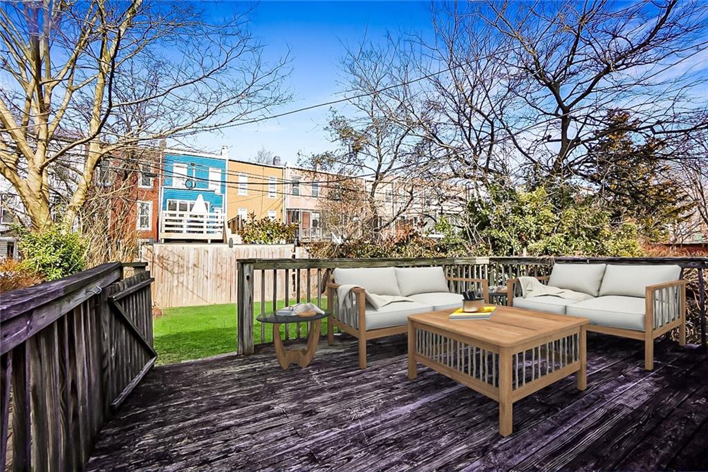 43 Reeve Place Brooklyn, NY 11218 - Photo 15 of 18 a view of a patio with iron fence