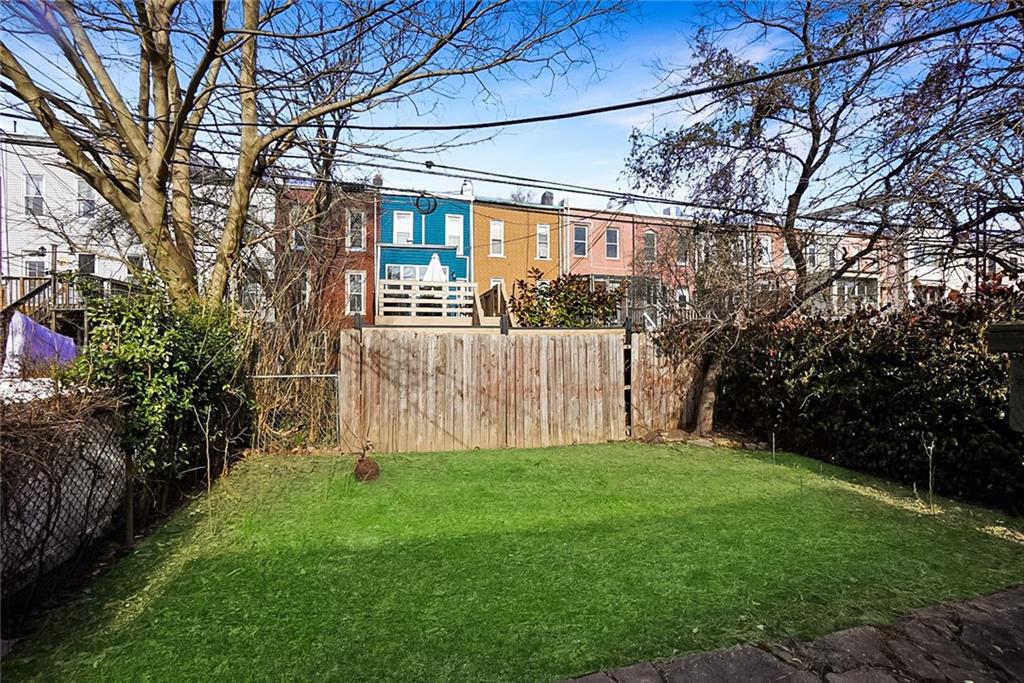 43 Reeve Place Brooklyn, NY 11218 - Photo 16 of 18 a view of a back yard of the house