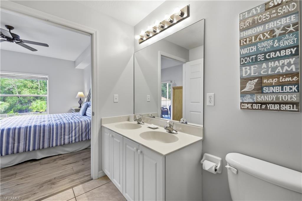 9175 Celeste Drive, Unit 204 Naples, FL 34113 - Photo 24 of 50 Light and bright bathroom serving primary bedroom