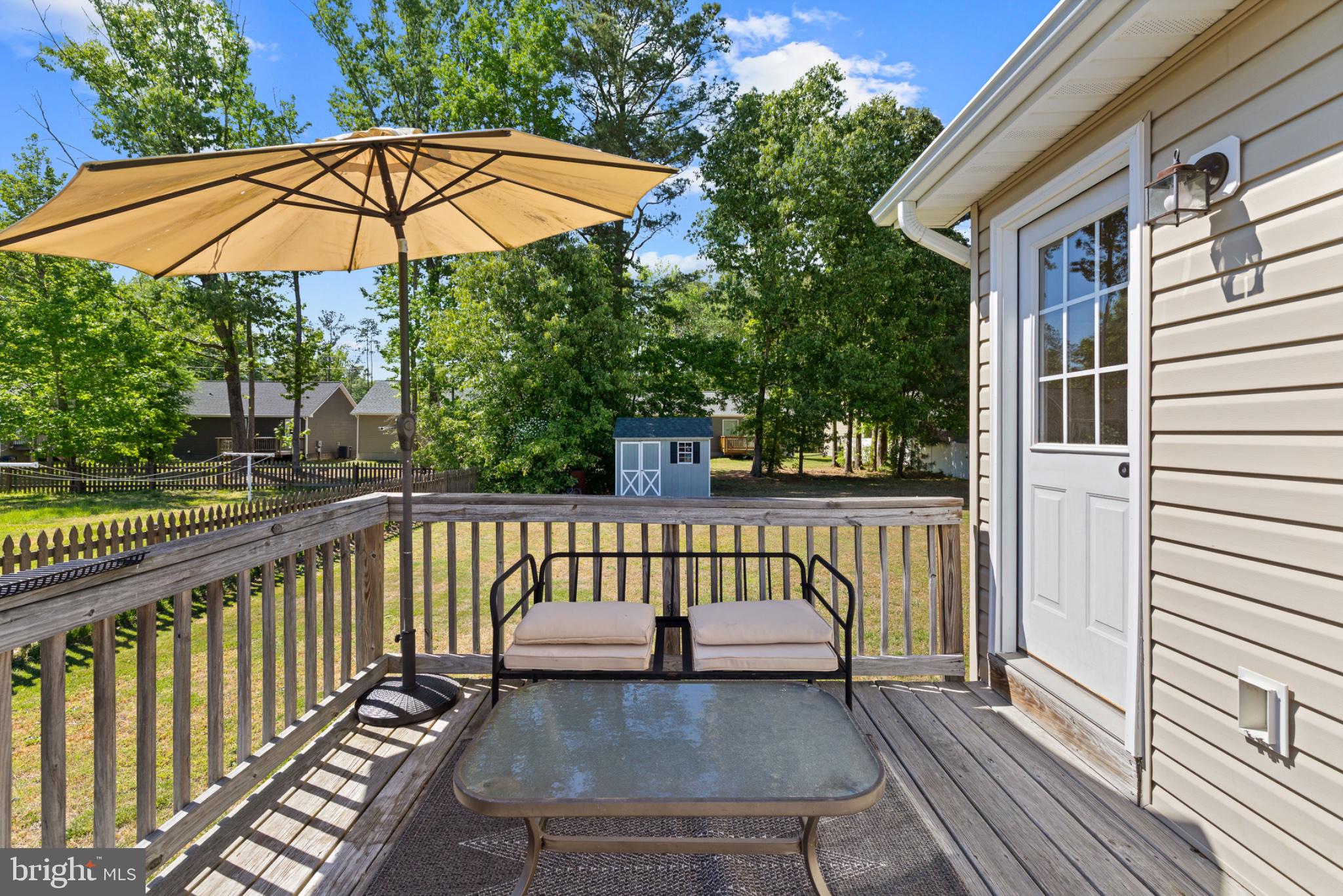 1523 Bowie Road Colonial Beach, VA 22443 - Photo 21 of 34 Sunny deck with inviting views.