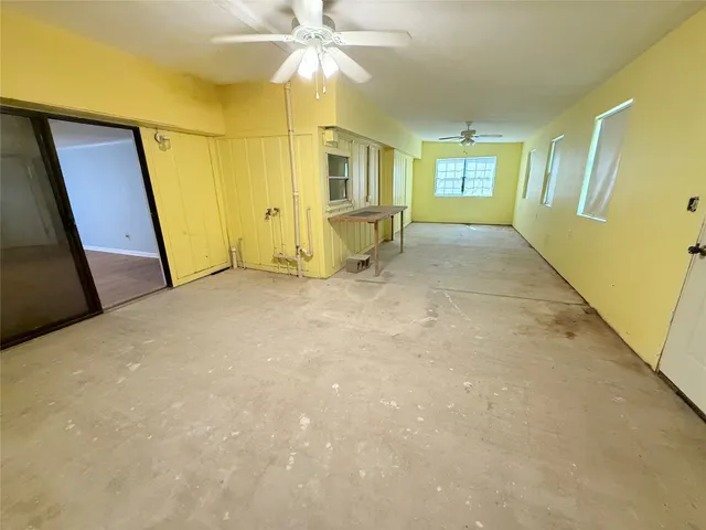 a view of an empty room with window