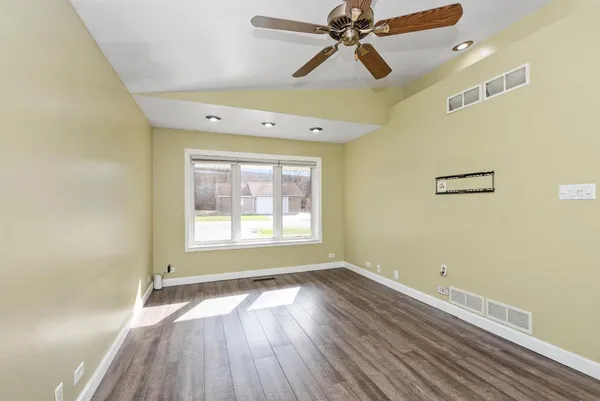 a view of a kitchen area with furniture