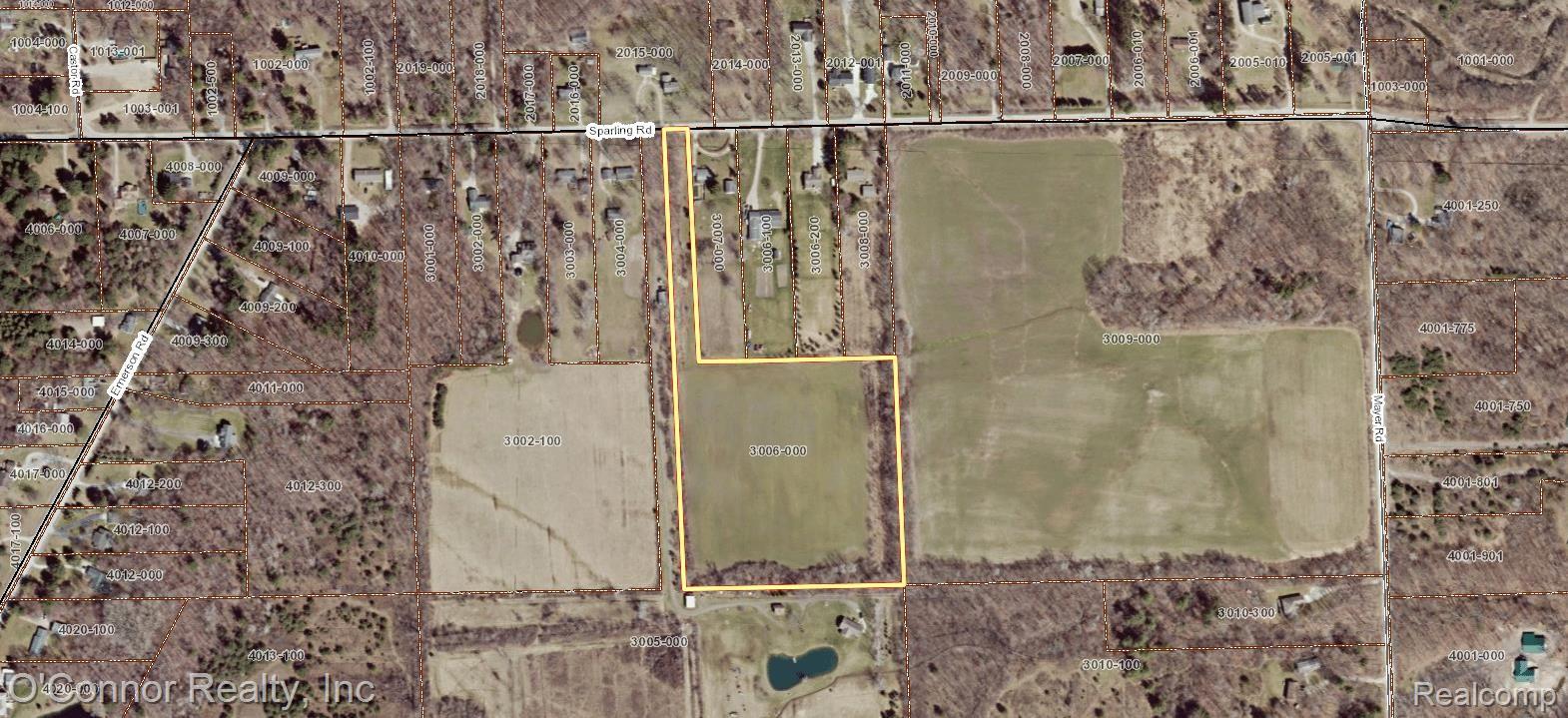 0 Sparling Road Goodells, MI 48027 - Photo 1 of 1 Gallery Image 1