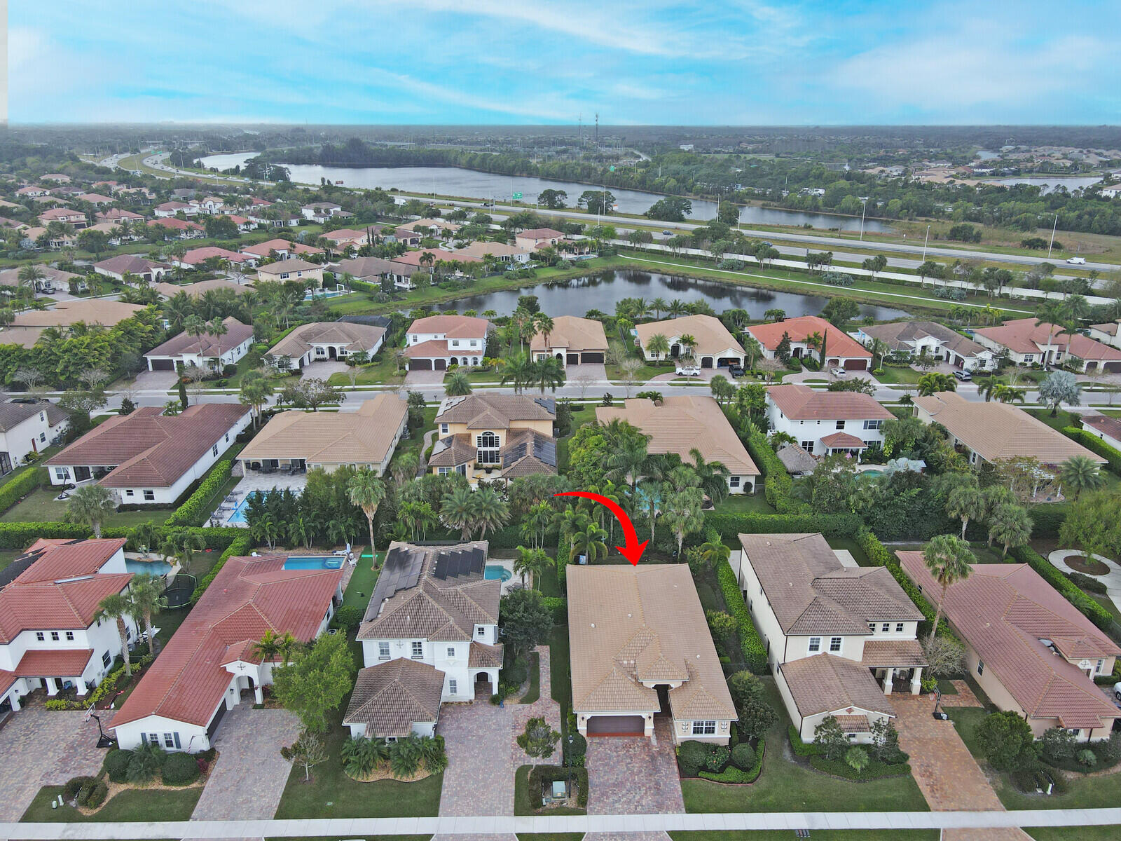 212 Behring Way Jupiter, FL 33458 - Photo 56 of 56 an aerial view of a city