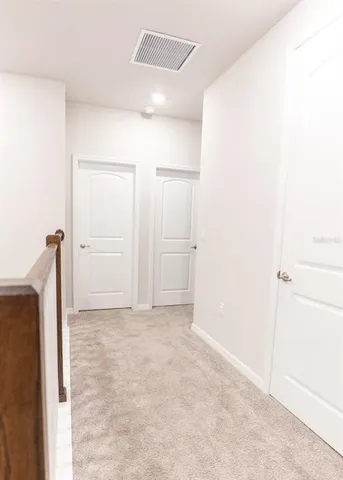 a view of empty room