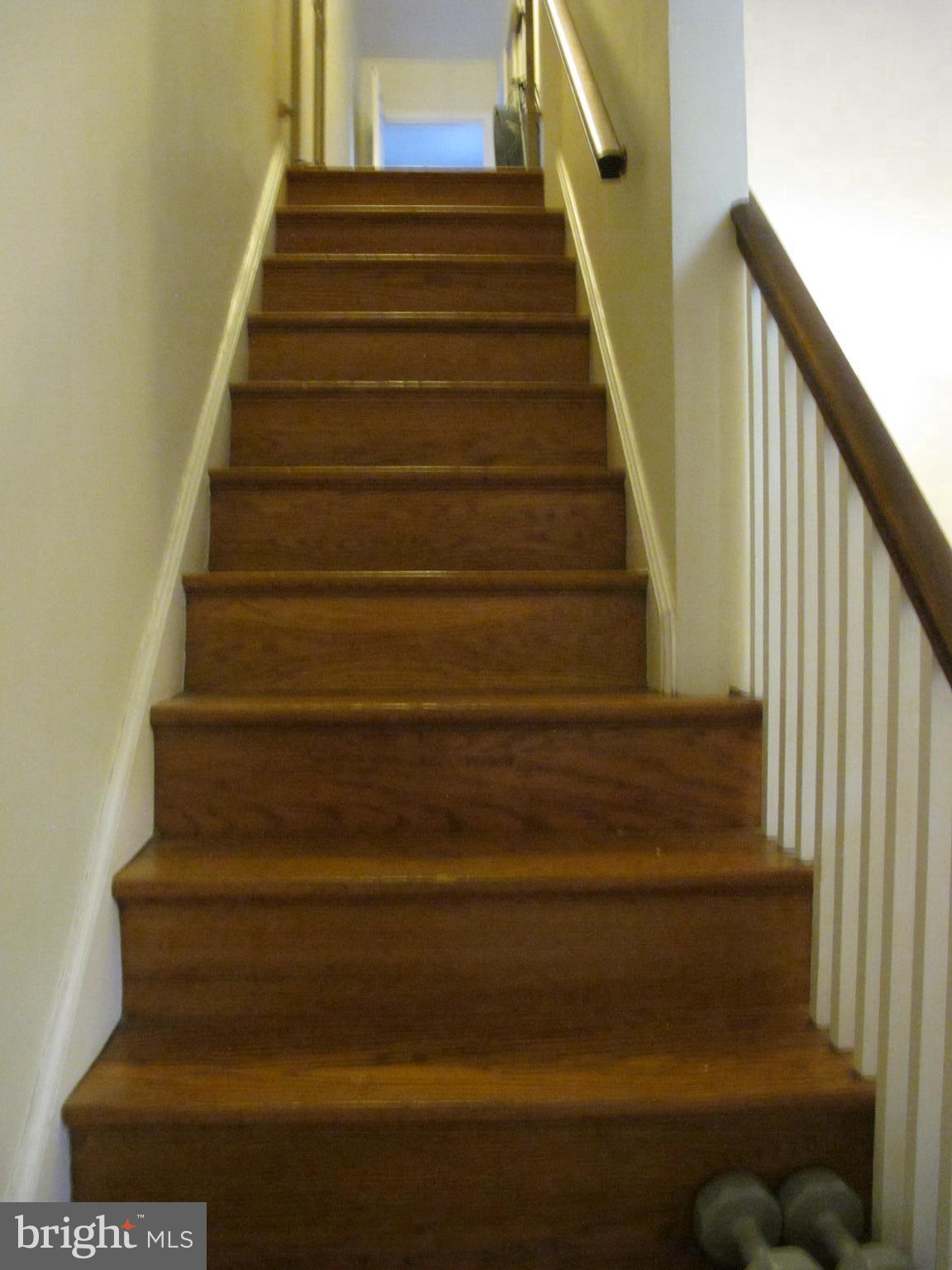 20 Steel Road Havertown, PA 19083 - Photo 27 of 43 Hardwood stairs to second level
