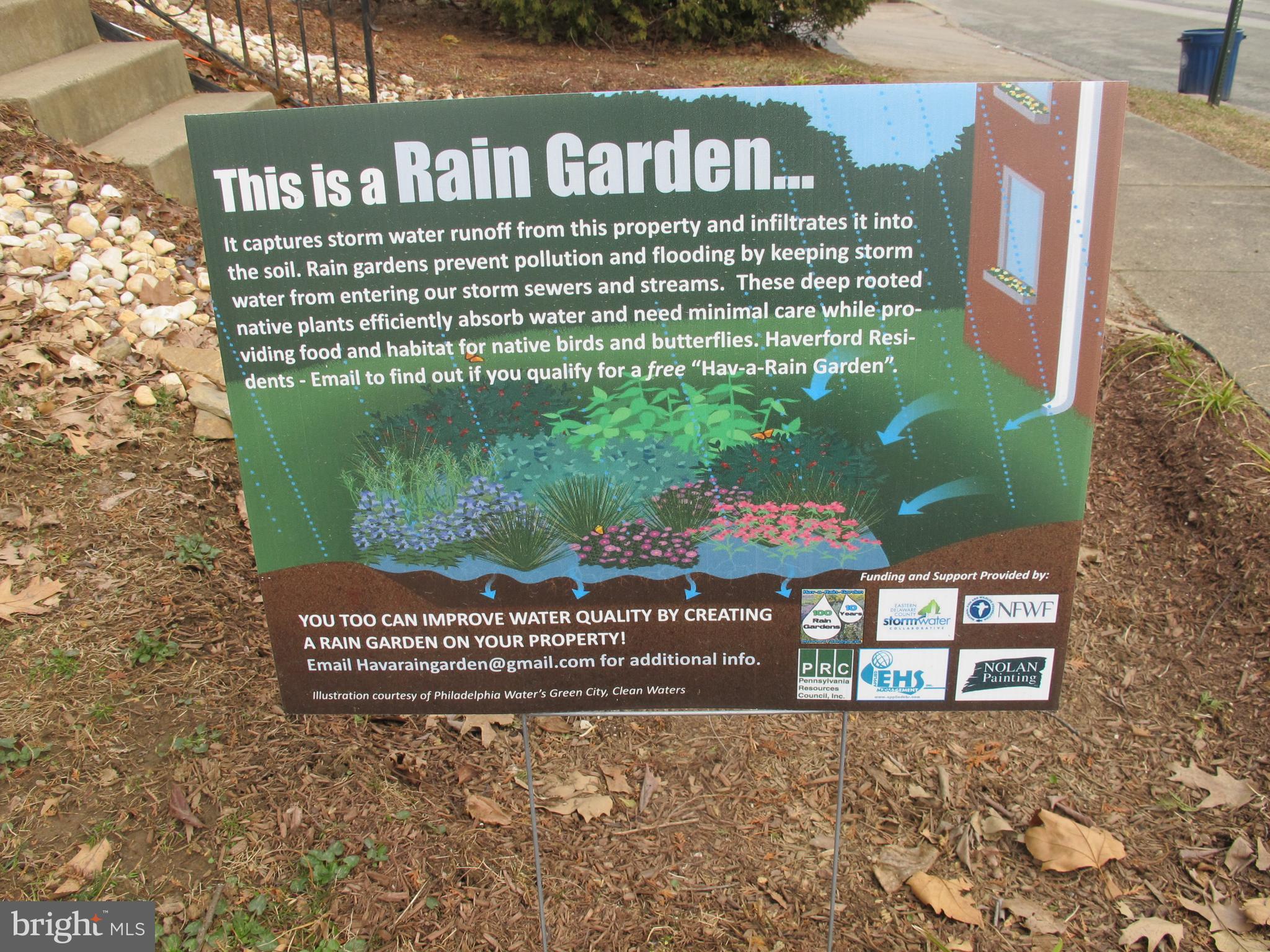 20 Steel Road Havertown, PA 19083 - Photo 4 of 43 Rain Garden