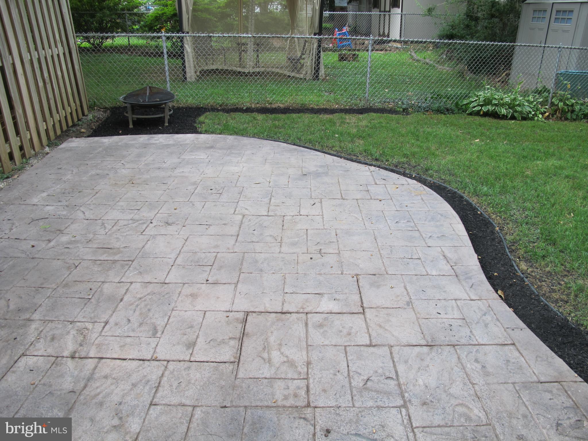 20 Steel Road Havertown, PA 19083 - Photo 39 of 43 Stamped concrete patio