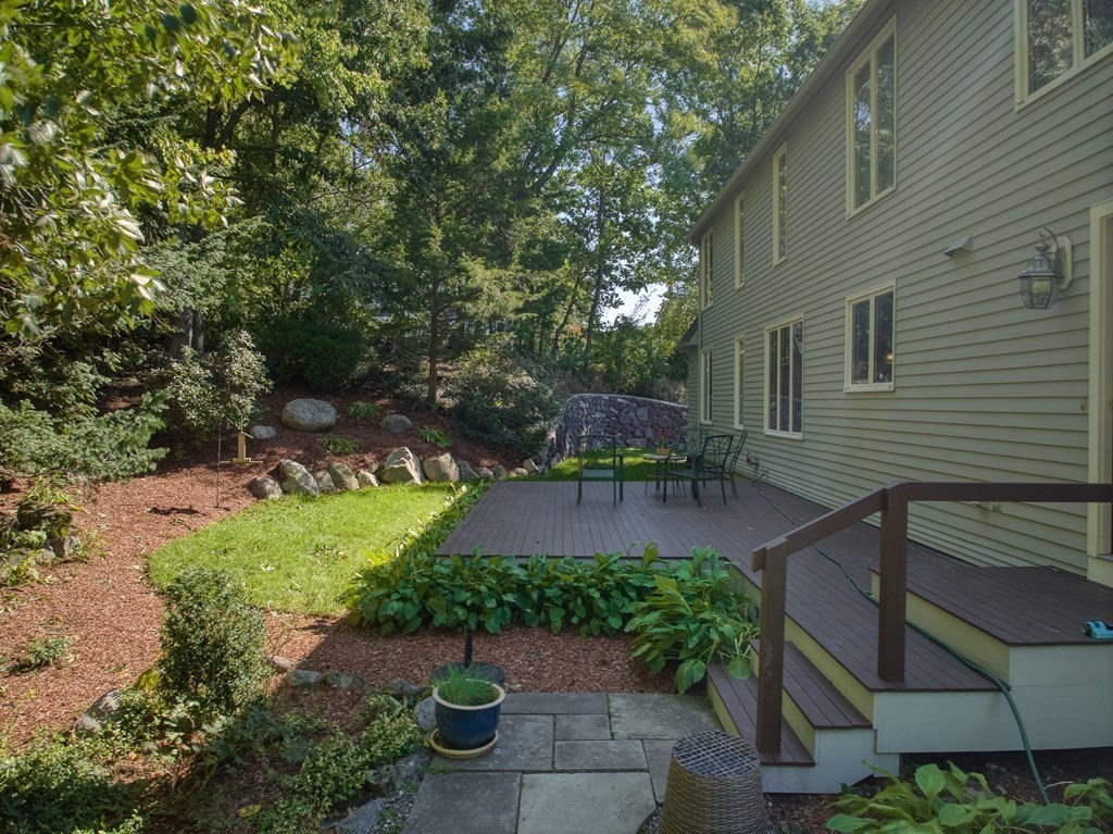 18 Philip Road Lexington, MA 02421 - Photo 38 of 38 a view of a garden with a patio
