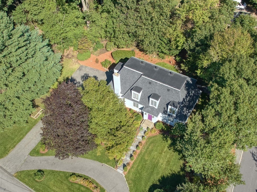 18 Philip Road Lexington, MA 02421 - Photo 6 of 38 an aerial view of a house with a yard