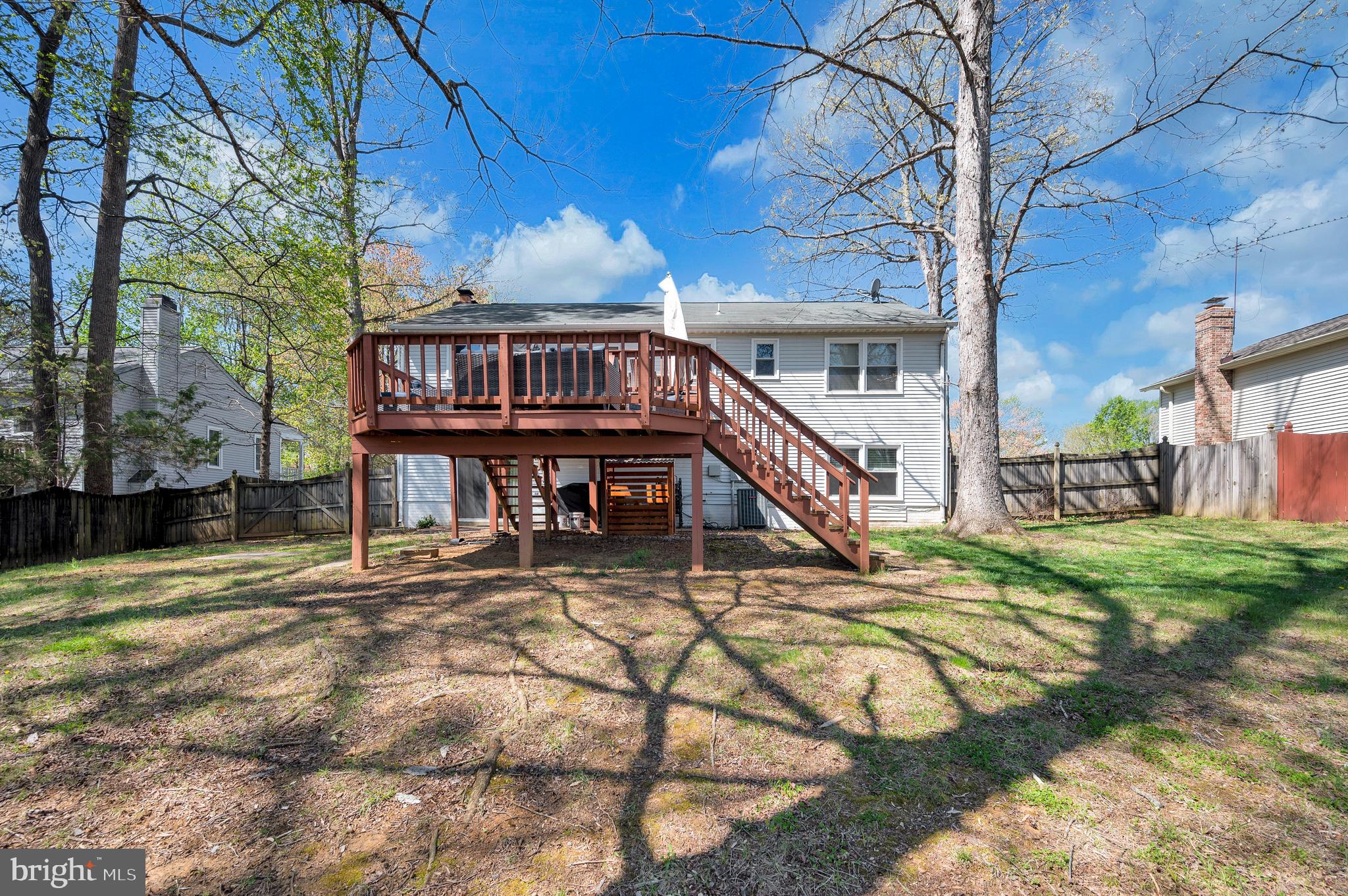 228 Choptank Road Stafford, VA 22556 - Photo 49 of 56 a view of a house with a yard