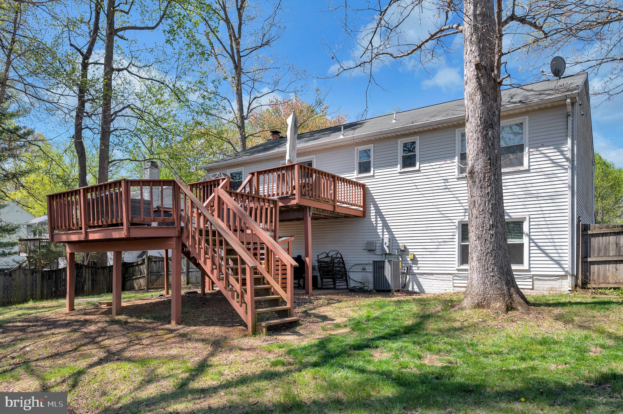 228 Choptank Road Stafford, VA 22556 - Photo 53 of 56 a view of a house with a yard