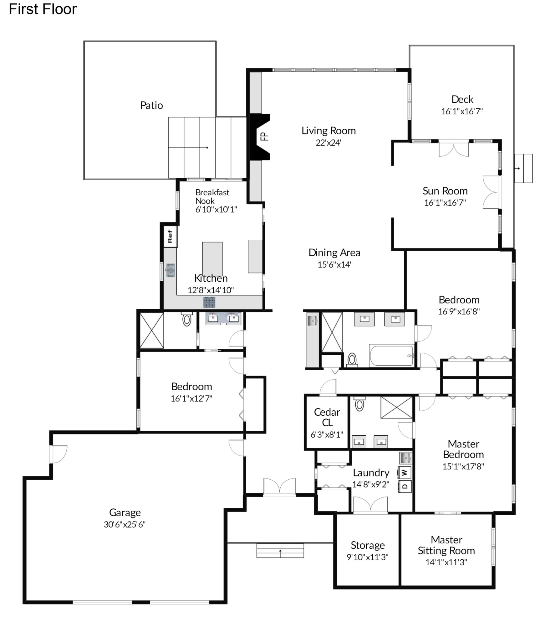15 Inverrary Court Pinehurst, NC 28374 - Photo 55 of 55 Floorplan. jpg