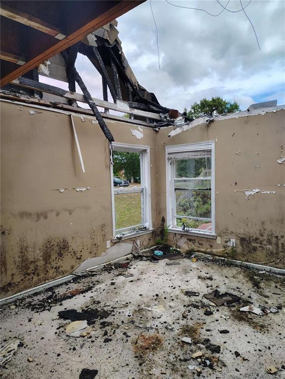 7362 Poppy Way Union City, GA 30291 - Photo 16 of 27 a view of a backyard of a house