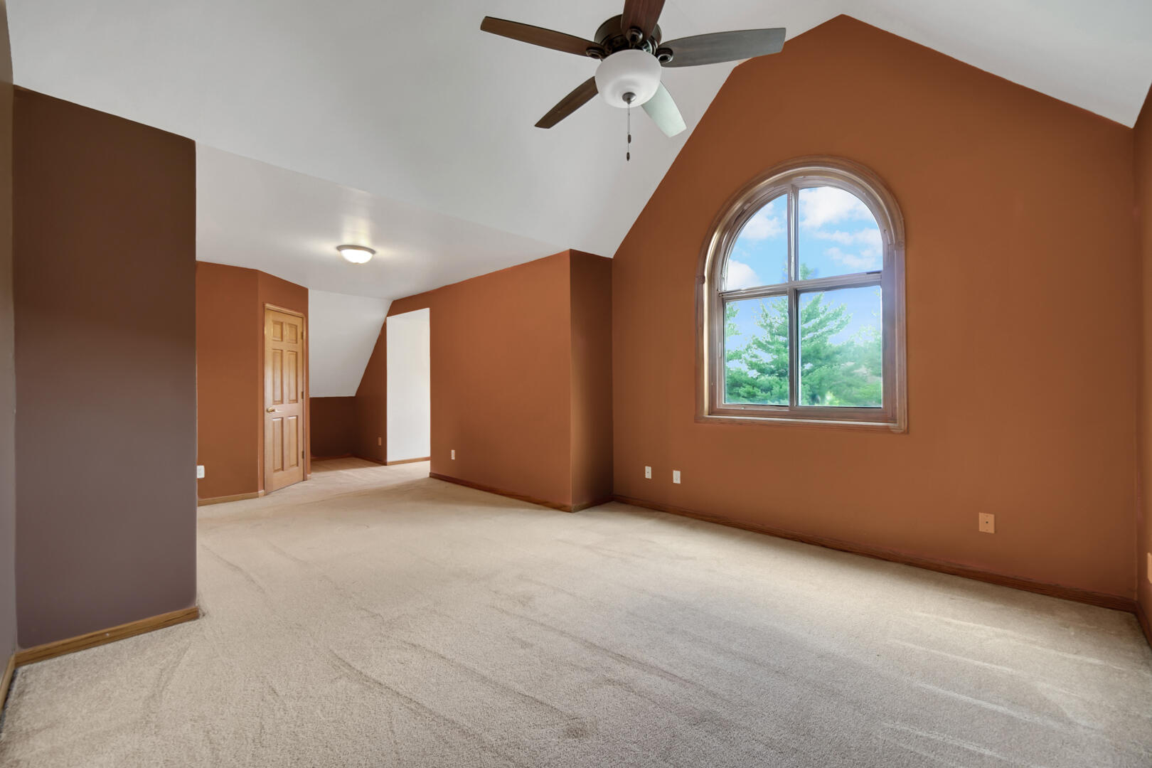 148 Timber Point Court Valparaiso, IN 46385 - Photo 21 of 30 an empty room with windows closet and chandelier fan