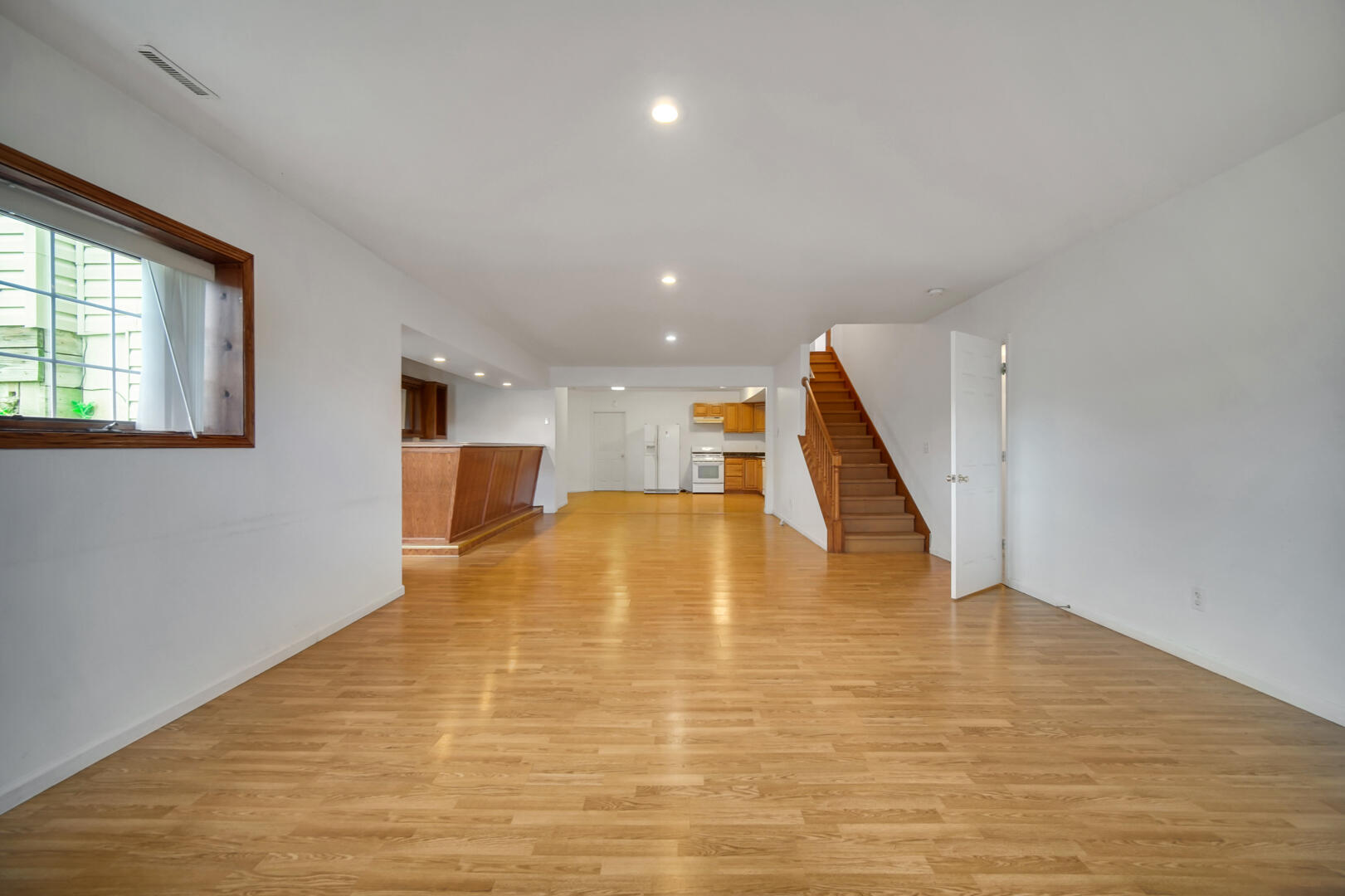 148 Timber Point Court Valparaiso, IN 46385 - Photo 22 of 30 a view of empty room with wooden floor and window