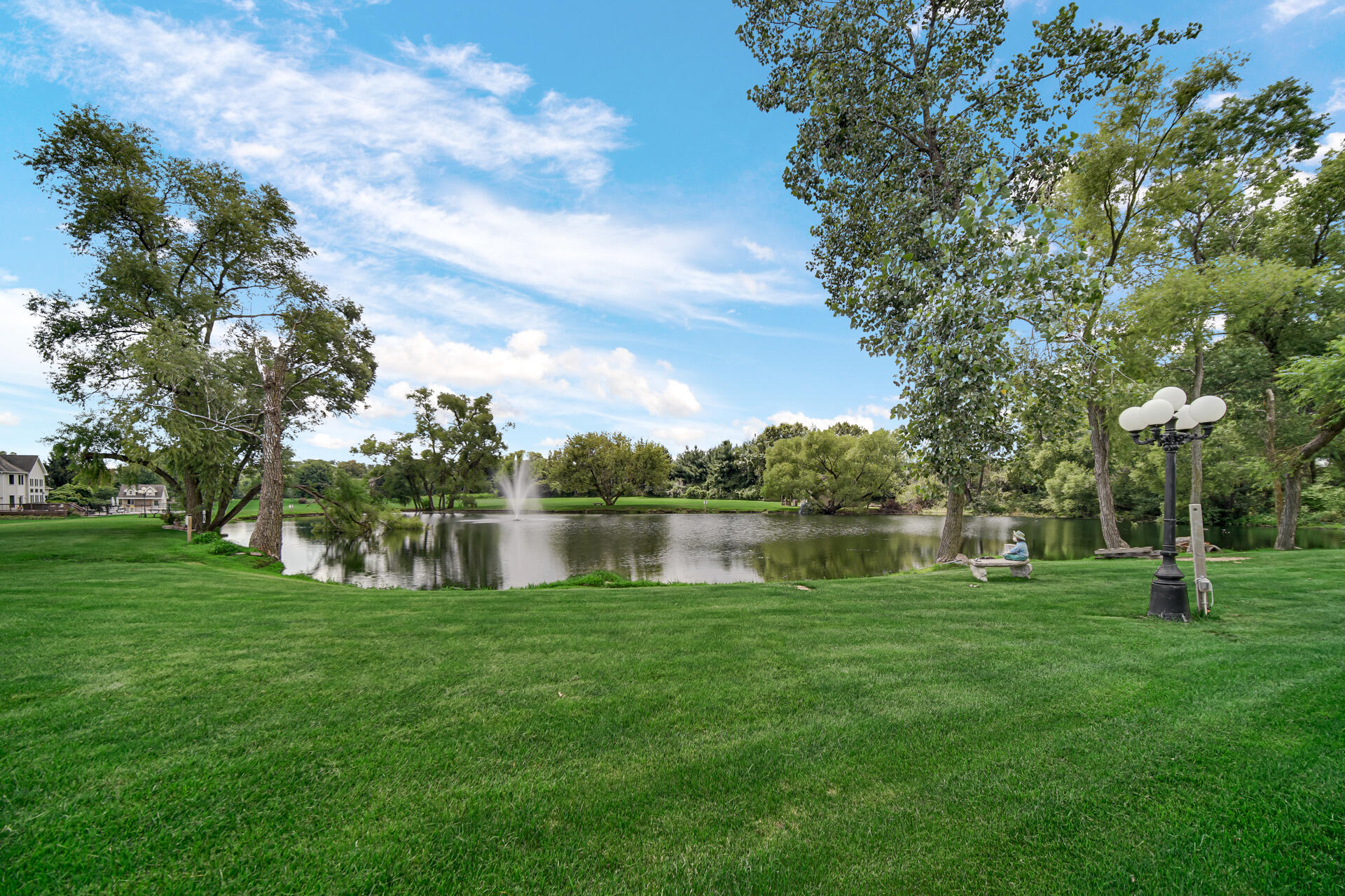 148 Timber Point Court Valparaiso, IN 46385 - Photo 3 of 30 a view of lake with green space