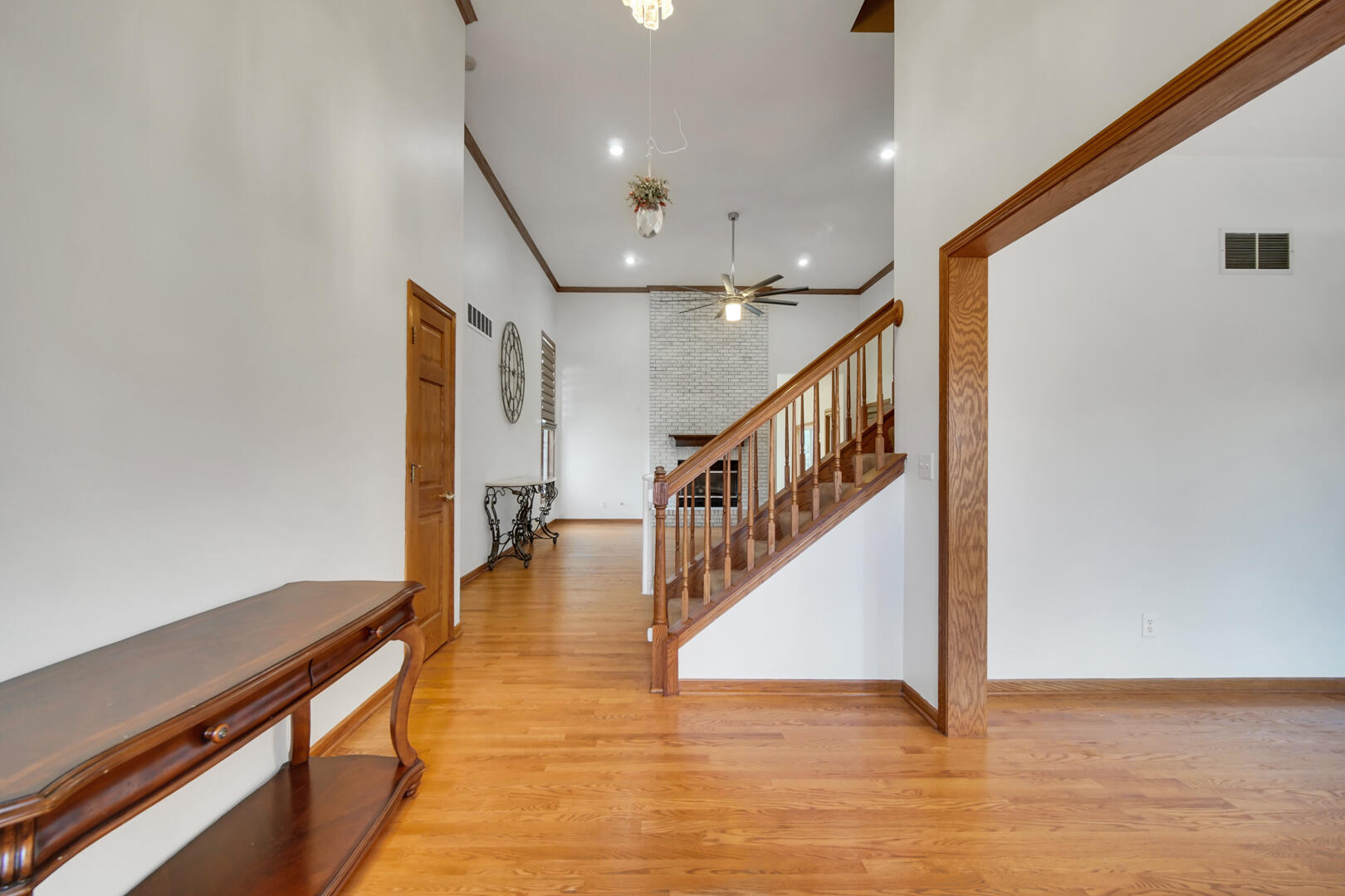 148 Timber Point Court Valparaiso, IN 46385 - Photo 10 of 30 a view of entryway and hall with wooden floor