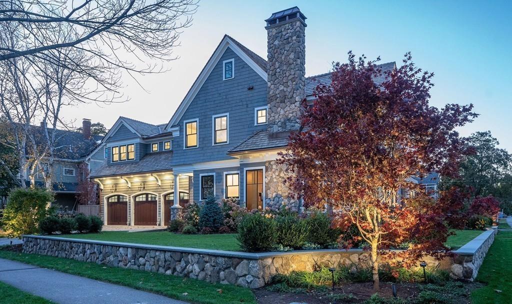 32 Forest Street Lexington, MA 02421 - Photo 3 of 23 a front view of a house with garden