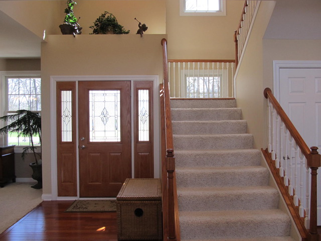 9398 Oak Ridge Drive Rochelle, IL 61068 - Photo 13 of 25 a view of entryway and hall with wooden floor
