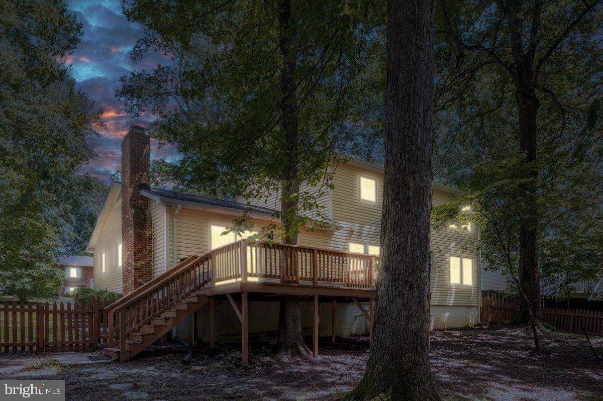 11816 Rutherford Drive Fredericksburg, VA 22407 - Photo 61 of 64 a view of house with deck and outdoor space