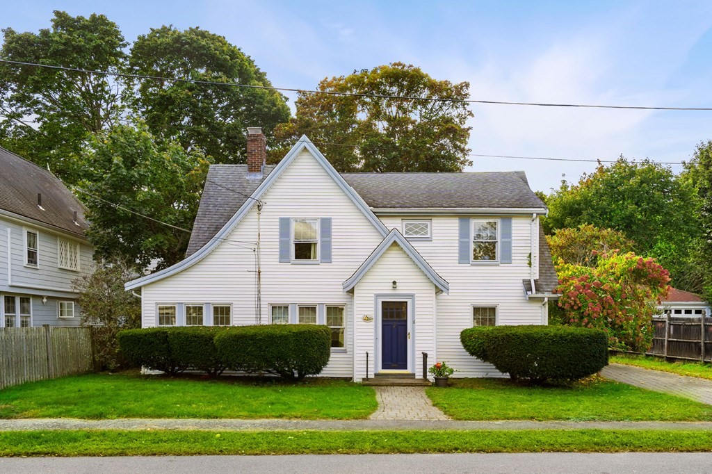 6 Palmer Road Marblehead, MA 01945 - Photo 1 of 23 a front view of a house with a yard