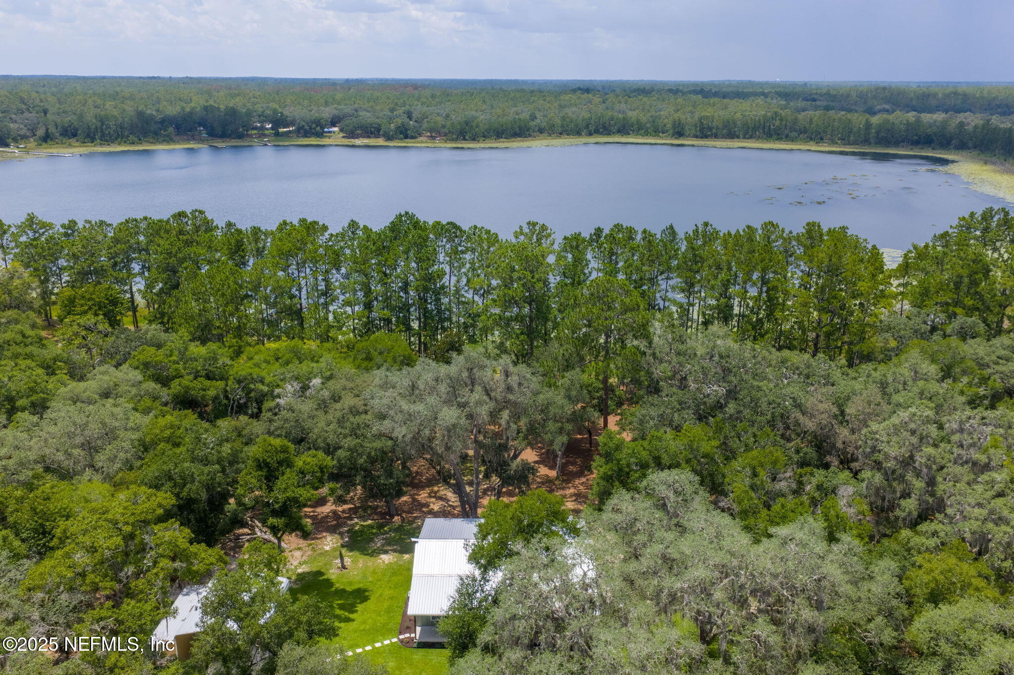 1540 Baden Powell Road Hawthorne, FL 32640 - Photo 5 of 48 Aerial lake view