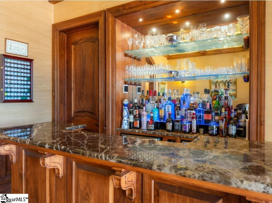 2921 North Pacolet Road Landrum, SC 29356 - Photo 24 of 50 Separate bar area opens to Veranda and pool area