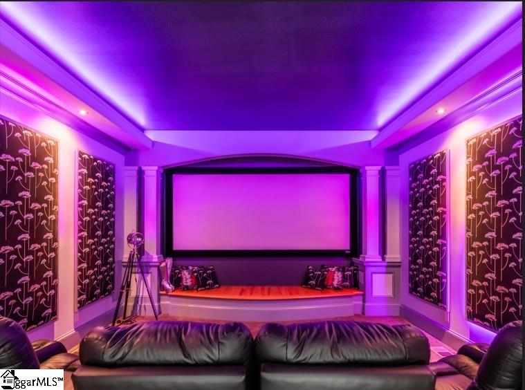 2921 North Pacolet Road Landrum, SC 29356 - Photo 29 of 50 With surround sound, projection equipment, theater chairs, etc.