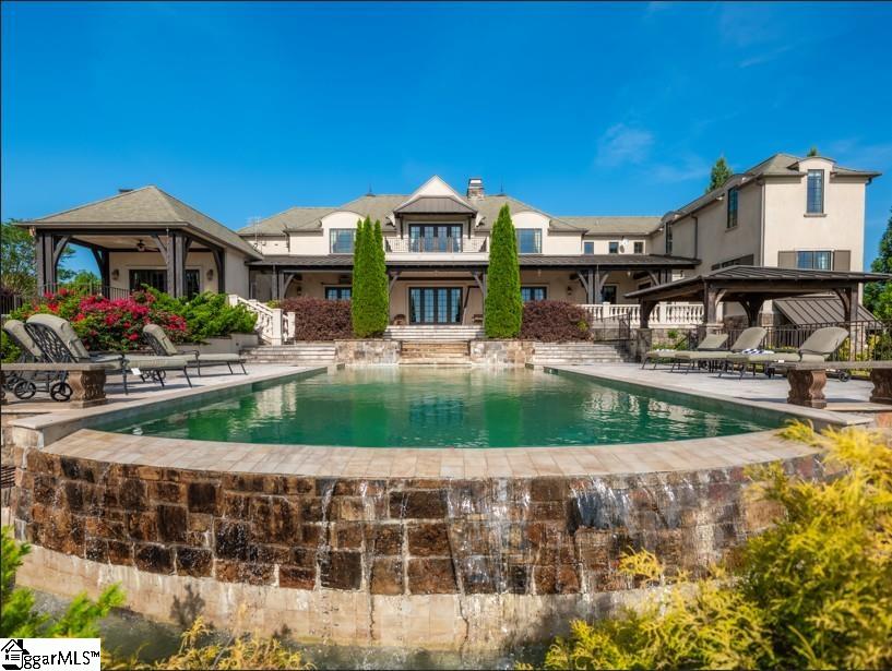 2921 North Pacolet Road Landrum, SC 29356 - Photo 41 of 50 Heated and with Infinity Edge waterfall and fountains