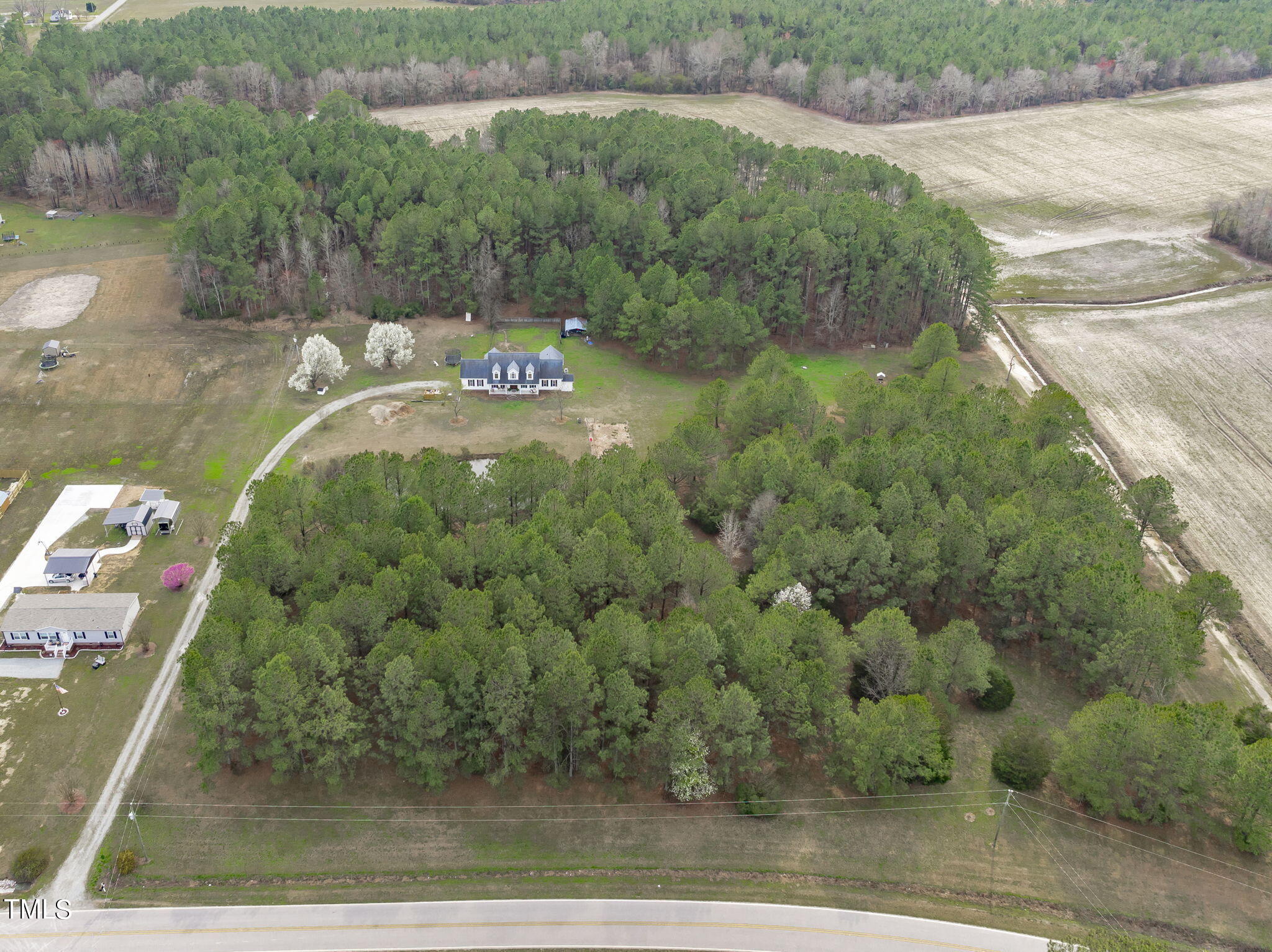 1380 Hatcher Road Selma, NC 27576 - Photo 47 of 54 Aerial (2 of 13)