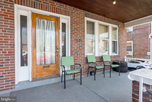 a living room filled with furniture