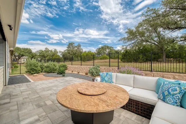 a view of a couches in the roof deck