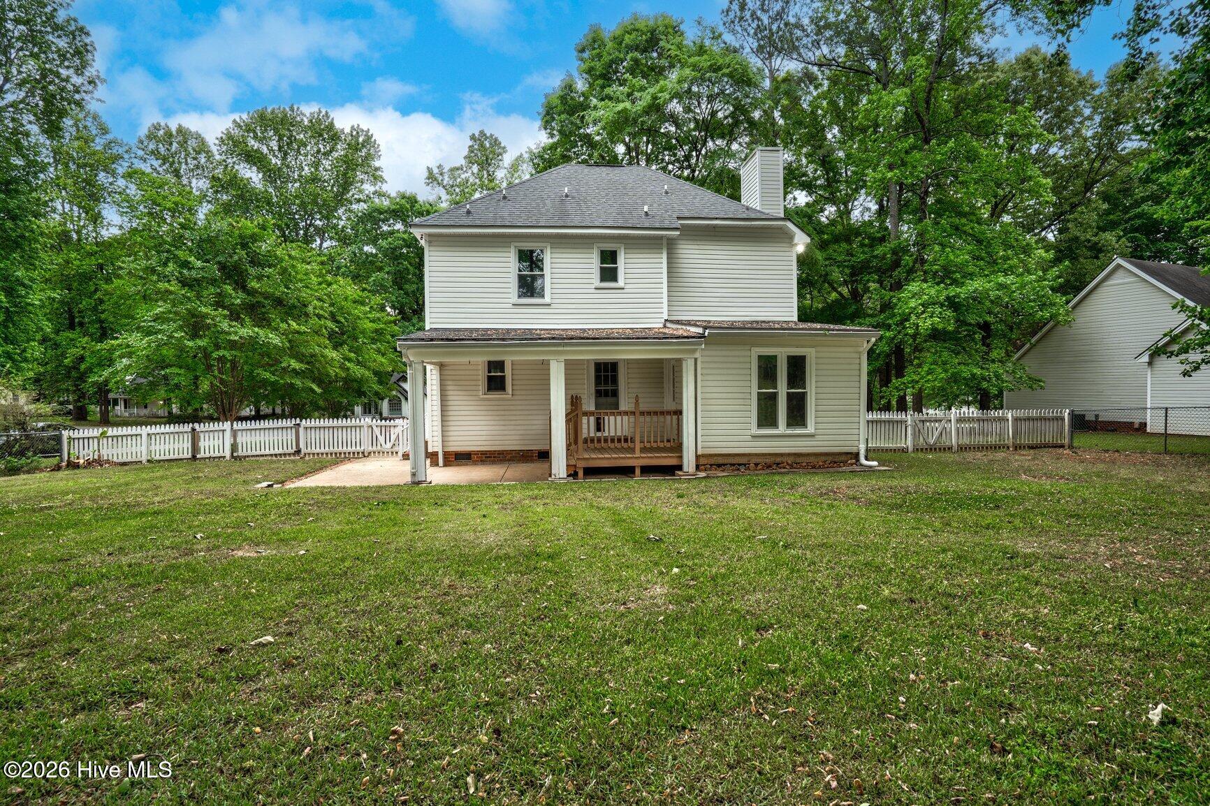 1732 Acorn Ridge Road Rocky Mount, NC 27804 - Photo 30 of 32 Back View of Home