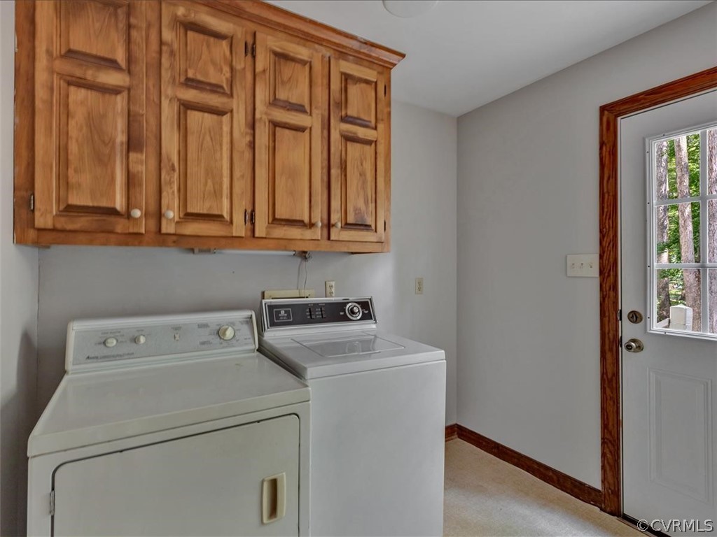 13800 Sterlings Bridge Road Midlothian, VA 23112 - Photo 17 of 31 a utility room with dryer and washer