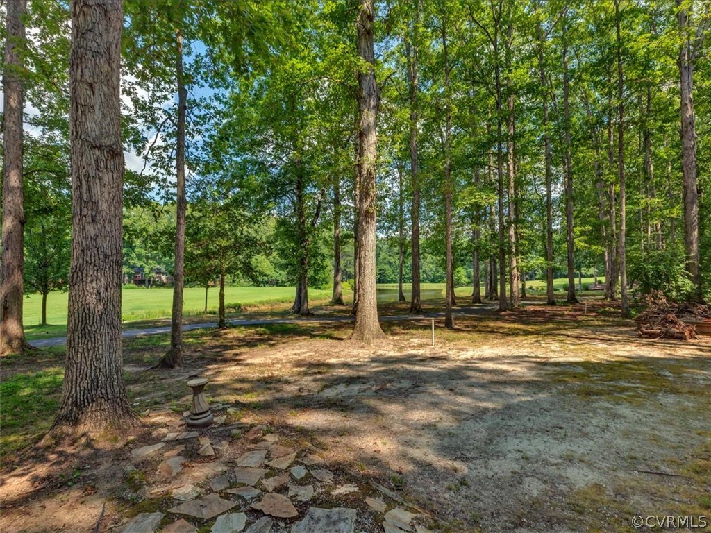 13800 Sterlings Bridge Road Midlothian, VA 23112 - Photo 29 of 31 a row of trees with wooden fence